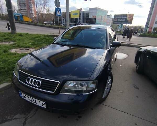 Синий Ауди А6, объемом двигателя 2.5 л и пробегом 380 тыс. км за 3800 $, фото 1 на Automoto.ua