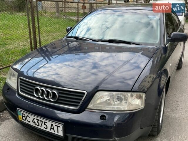 Синий Ауди А6, объемом двигателя 2.4 л и пробегом 260 тыс. км за 2600 $, фото 1 на Automoto.ua