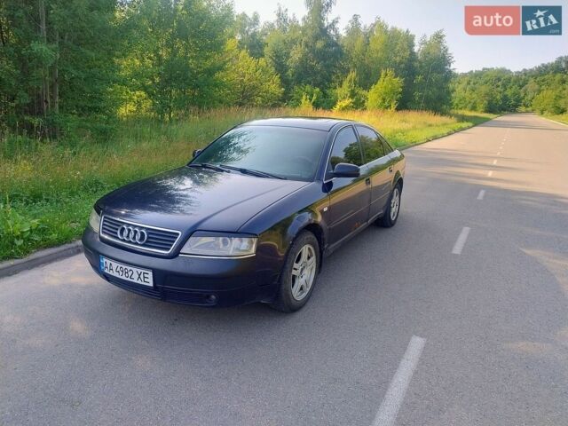Синий Ауди А6, объемом двигателя 2.4 л и пробегом 400 тыс. км за 2400 $, фото 1 на Automoto.ua