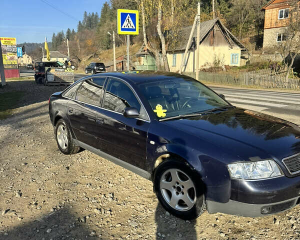 Синий Ауди А6, объемом двигателя 1.8 л и пробегом 373 тыс. км за 2700 $, фото 1 на Automoto.ua