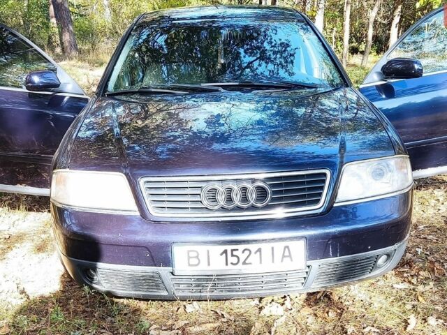 Синій Ауді А6, об'ємом двигуна 2.5 л та пробігом 421 тис. км за 3300 $, фото 1 на Automoto.ua