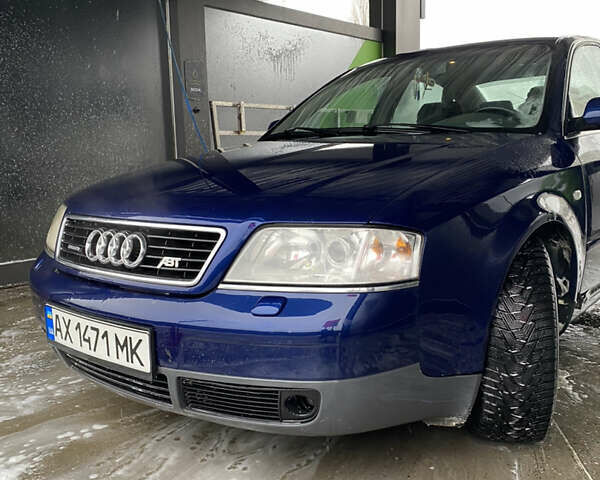 Синий Ауди А6, объемом двигателя 2.4 л и пробегом 236 тыс. км за 3618 $, фото 1 на Automoto.ua
