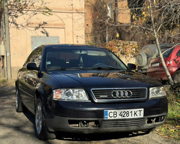 Синий Ауди А6, объемом двигателя 2.8 л и пробегом 240 тыс. км за 2400 $, фото 1 на Automoto.ua