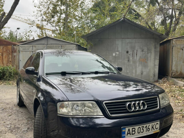 Синий Ауди А6, объемом двигателя 2.5 л и пробегом 263 тыс. км за 3500 $, фото 1 на Automoto.ua