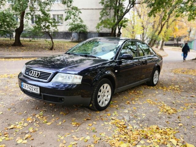Синий Ауди А6, объемом двигателя 2.8 л и пробегом 202 тыс. км за 6400 $, фото 1 на Automoto.ua