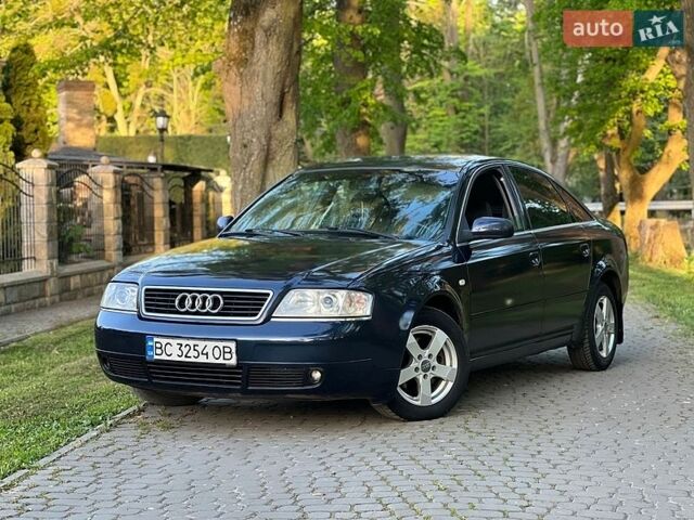 Синий Ауди А6, объемом двигателя 1.8 л и пробегом 265 тыс. км за 3450 $, фото 1 на Automoto.ua