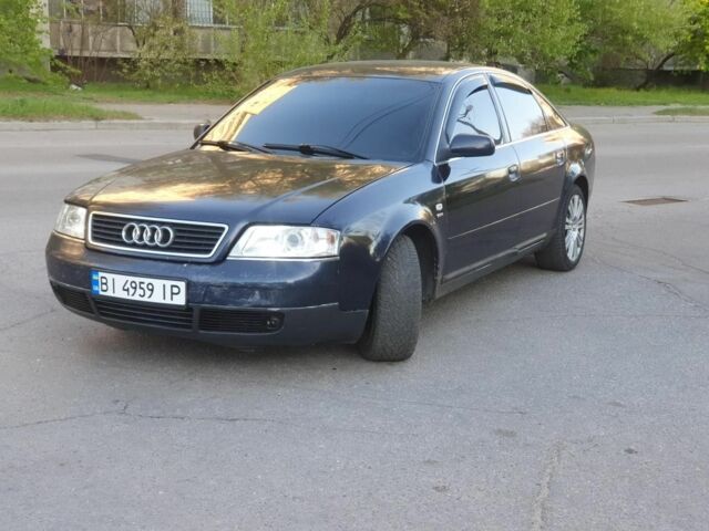 Синий Ауди А6, объемом двигателя 2.5 л и пробегом 289 тыс. км за 4500 $, фото 1 на Automoto.ua