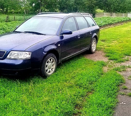 Синий Ауди А6, объемом двигателя 2.5 л и пробегом 390 тыс. км за 3000 $, фото 1 на Automoto.ua