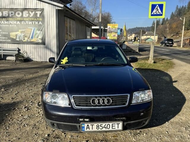 Синий Ауди А6, объемом двигателя 1.8 л и пробегом 373 тыс. км за 2700 $, фото 1 на Automoto.ua