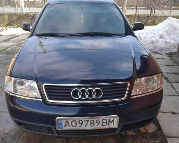 Синий Ауди А6, объемом двигателя 1.9 л и пробегом 380 тыс. км за 5500 $, фото 1 на Automoto.ua