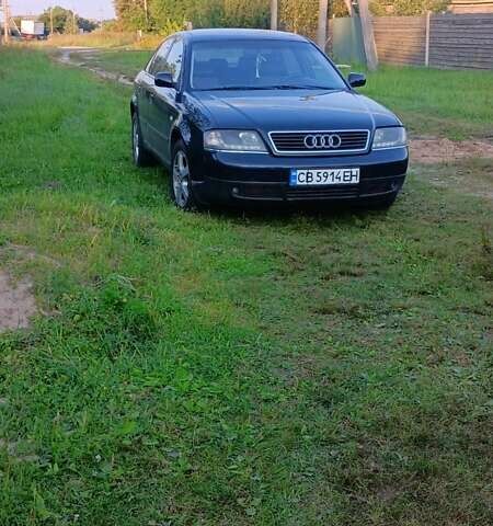 Синий Ауди А6, объемом двигателя 2.8 л и пробегом 300 тыс. км за 4500 $, фото 1 на Automoto.ua