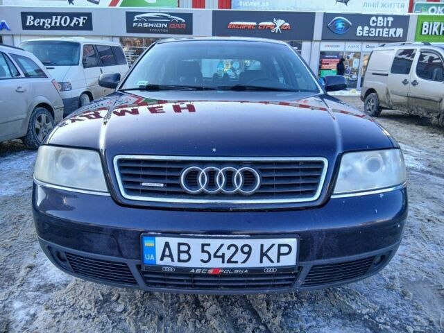 Синий Ауди А6, объемом двигателя 2.8 л и пробегом 323 тыс. км за 2900 $, фото 1 на Automoto.ua