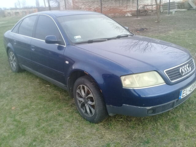 Синій Ауді А6, об'ємом двигуна 2.5 л та пробігом 400 тис. км за 1500 $, фото 1 на Automoto.ua