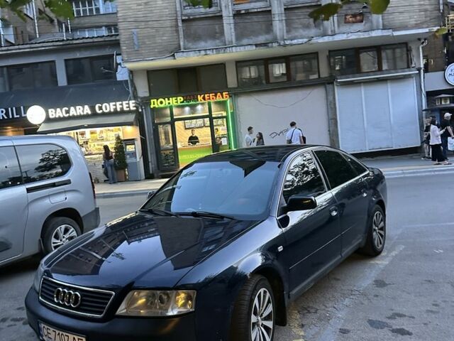 Синий Ауди А6, объемом двигателя 2.4 л и пробегом 390 тыс. км за 3000 $, фото 1 на Automoto.ua