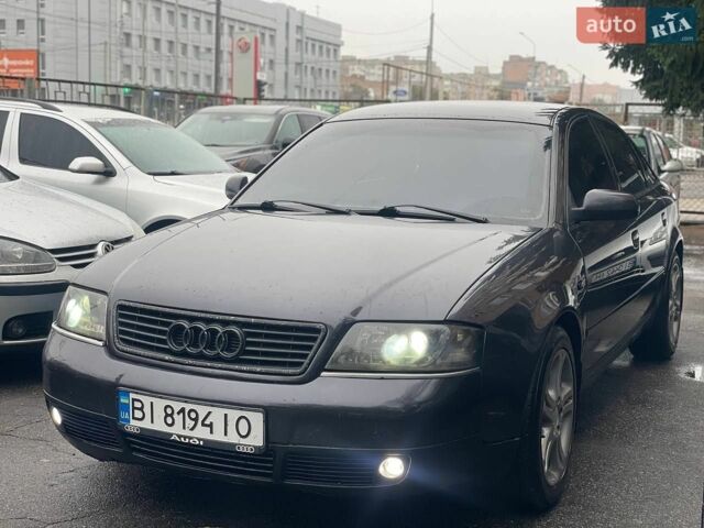 Синий Ауди А6, объемом двигателя 2.5 л и пробегом 333 тыс. км за 3650 $, фото 1 на Automoto.ua
