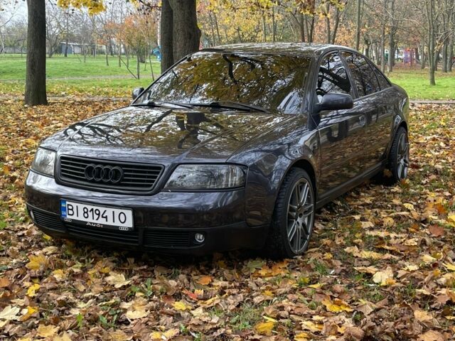 Синий Ауди А6, объемом двигателя 2.5 л и пробегом 330 тыс. км за 4000 $, фото 1 на Automoto.ua