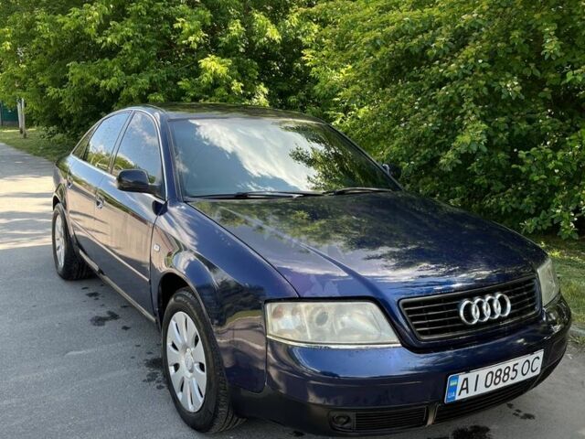 Синий Ауди А6, объемом двигателя 2.5 л и пробегом 44 тыс. км за 3800 $, фото 1 на Automoto.ua
