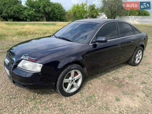 Синий Ауди А6, объемом двигателя 2.5 л и пробегом 342 тыс. км за 3650 $, фото 1 на Automoto.ua