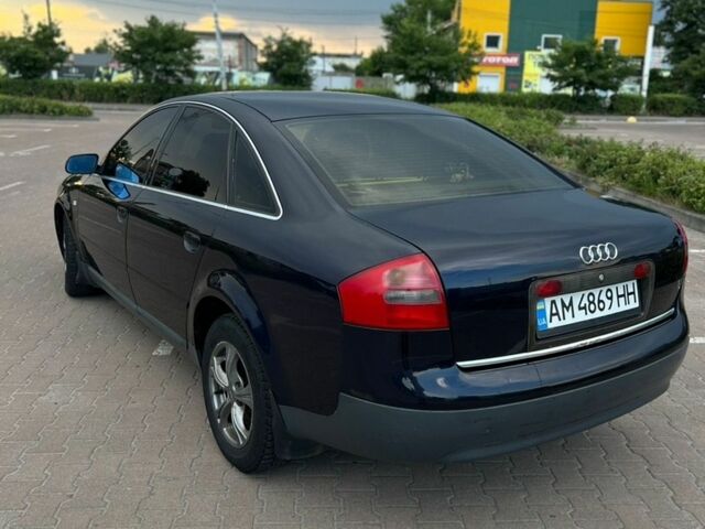 Синий Ауди А6, объемом двигателя 1.8 л и пробегом 382 тыс. км за 4700 $, фото 1 на Automoto.ua