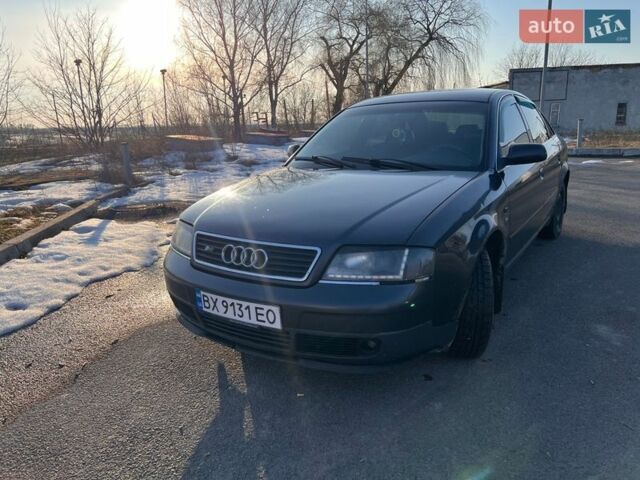 Синий Ауди А6, объемом двигателя 1.8 л и пробегом 542 тыс. км за 2800 $, фото 1 на Automoto.ua