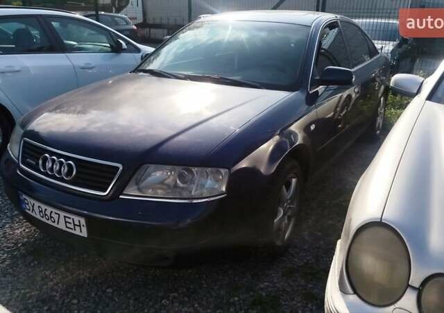 Синий Ауди А6, объемом двигателя 2.8 л и пробегом 300 тыс. км за 2300 $, фото 1 на Automoto.ua