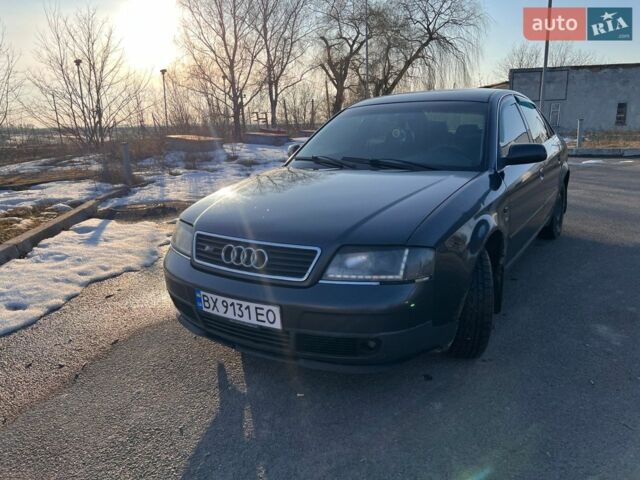 Синий Ауди А6, объемом двигателя 1.8 л и пробегом 542 тыс. км за 2800 $, фото 1 на Automoto.ua
