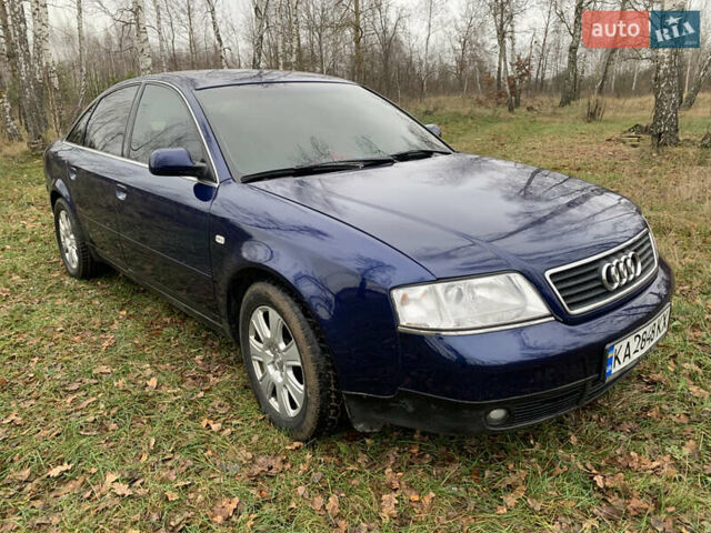 Синий Ауди А6, объемом двигателя 2.39 л и пробегом 350 тыс. км за 2799 $, фото 1 на Automoto.ua