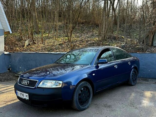 Синий Ауди А6, объемом двигателя 2.5 л и пробегом 400 тыс. км за 2900 $, фото 1 на Automoto.ua