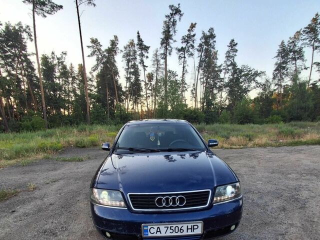 Синий Ауди А6, объемом двигателя 1.8 л и пробегом 420 тыс. км за 3700 $, фото 1 на Automoto.ua