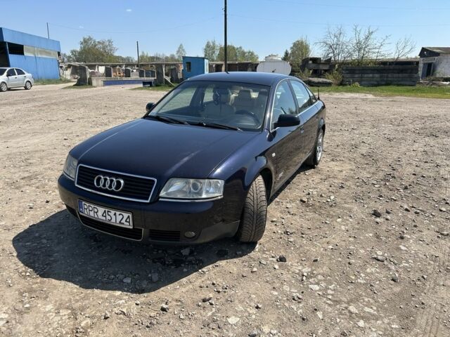 Синий Ауди А6, объемом двигателя 2.5 л и пробегом 480 тыс. км за 2500 $, фото 1 на Automoto.ua