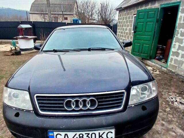 Синий Ауди А6, объемом двигателя 2.5 л и пробегом 250 тыс. км за 3200 $, фото 1 на Automoto.ua