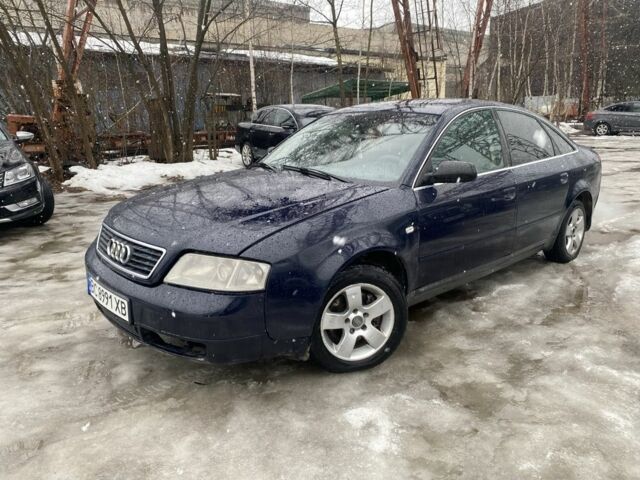 Синий Ауди А6, объемом двигателя 1.9 л и пробегом 300 тыс. км за 2700 $, фото 1 на Automoto.ua