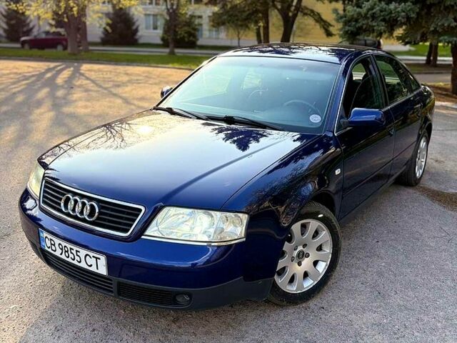 Синий Ауди А6, объемом двигателя 2.4 л и пробегом 285 тыс. км за 5500 $, фото 1 на Automoto.ua