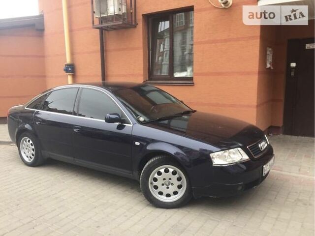 Синій Ауді А6, об'ємом двигуна 2.5 л та пробігом 330 тис. км за 5500 $, фото 1 на Automoto.ua