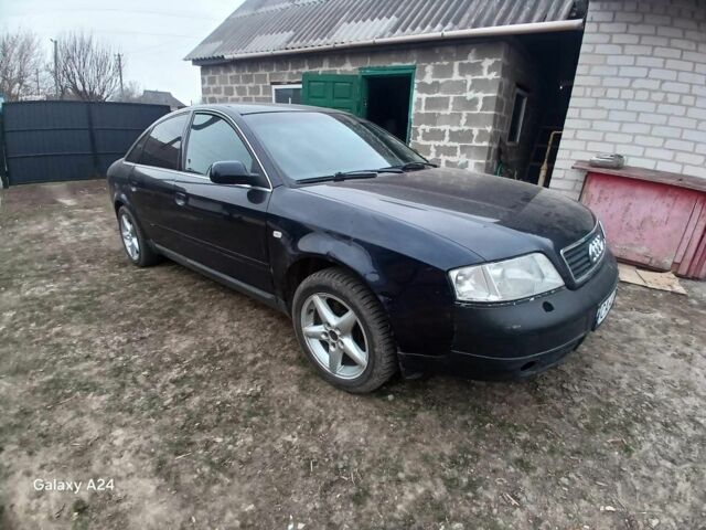 Синий Ауди А6, объемом двигателя 2.5 л и пробегом 200 тыс. км за 3550 $, фото 1 на Automoto.ua
