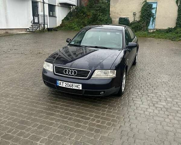 Синий Ауди А6, объемом двигателя 2.5 л и пробегом 302 тыс. км за 3800 $, фото 1 на Automoto.ua