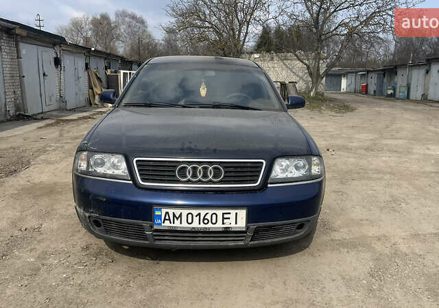 Синій Ауді А6, об'ємом двигуна 1.9 л та пробігом 270 тис. км за 1999 $, фото 1 на Automoto.ua