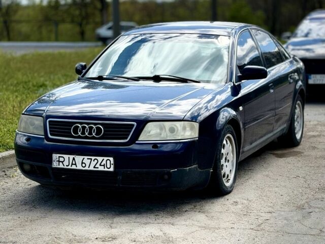Синий Ауди А6, объемом двигателя 2.5 л и пробегом 200 тыс. км за 1144 $, фото 1 на Automoto.ua