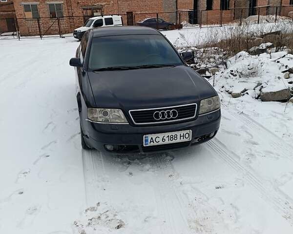 Синій Ауді А6, об'ємом двигуна 2.5 л та пробігом 370 тис. км за 2500 $, фото 1 на Automoto.ua