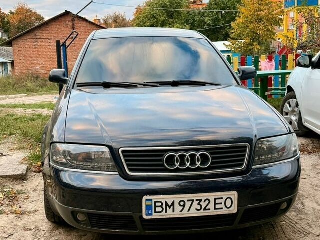 Синий Ауди А6, объемом двигателя 1.8 л и пробегом 300 тыс. км за 4400 $, фото 1 на Automoto.ua