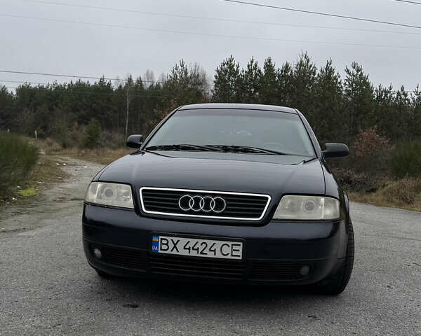 Синий Ауди А6, объемом двигателя 2.5 л и пробегом 300 тыс. км за 3600 $, фото 1 на Automoto.ua