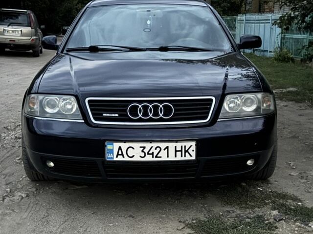 Синий Ауди А6, объемом двигателя 2.5 л и пробегом 458 тыс. км за 5500 $, фото 1 на Automoto.ua