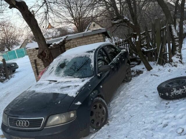 Синий Ауди А6, объемом двигателя 2.5 л и пробегом 300 тыс. км за 600 $, фото 1 на Automoto.ua