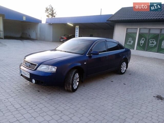 Синий Ауди А6, объемом двигателя 2.5 л и пробегом 321 тыс. км за 3750 $, фото 1 на Automoto.ua