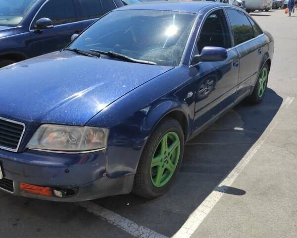 Синий Ауди А6, объемом двигателя 2.5 л и пробегом 300 тыс. км за 3598 $, фото 1 на Automoto.ua
