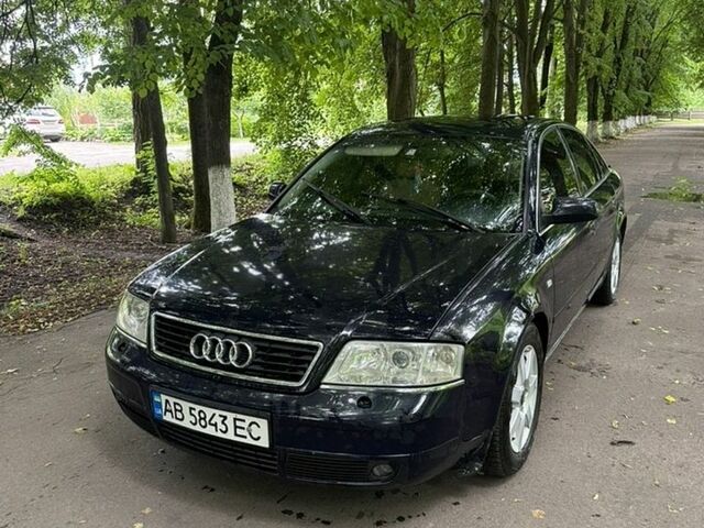 Синий Ауди А6, объемом двигателя 2.5 л и пробегом 300 тыс. км за 3000 $, фото 1 на Automoto.ua