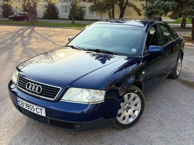Синий Ауди А6, объемом двигателя 2.4 л и пробегом 285 тыс. км за 5500 $, фото 1 на Automoto.ua