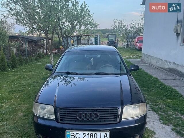 Синий Ауди А6, объемом двигателя 2.5 л и пробегом 350 тыс. км за 2800 $, фото 1 на Automoto.ua