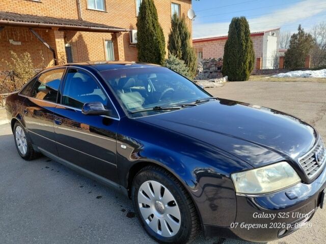 Синій Ауді А6, об'ємом двигуна 2.4 л та пробігом 313 тис. км за 4450 $, фото 1 на Automoto.ua