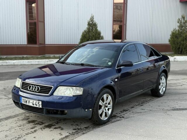 Синий Ауди А6, объемом двигателя 2.5 л и пробегом 300 тыс. км за 2400 $, фото 1 на Automoto.ua